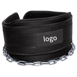 Custom Nylon Home Gym Dip Belt with Chain Protective Waist Support Fitness Equipment for Adults Adult Weight Lifting Equipment - Product Image 6