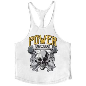 Débardeur de sport sans manches personnalisé pour homme, gilet de fitness à séchage rapide, t-shirt de course, impression de logo OEM, approvisionnement en gros - Product Image 2