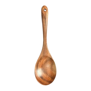 Juego de Cucharas de Madera Oscura Ecológicas de Alta Calidad al por Mayor, Cucharas Pequeñas de Madera Natural para Miel, Café, Sopa, Postre y Condimentos - Product Image 3