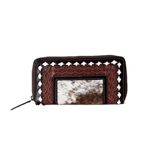 Bolso Ejecutivo Rectangular Magnético de Cuero Genuino Estilo Bohemio Auténtico, Hecho a Mano en India - Product Image 1