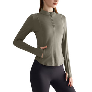 Vêtements de sport pour femmes, veste de yoga, tissu extensible doux, vêtements de sport pour la course à pied, la remise en forme, l'entraînement et le confort quotidien - Product Image 1