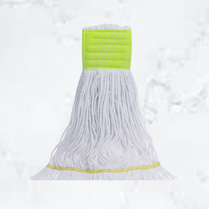 Nouvelle Serpillière Plate Multifonctionnelle en Bois Écologique de Haute Qualité, Durable, avec Essoreuse Automatique en Fil de Coton et Plateau en Acier Inoxydable – Plus de 20 000+ utilisations - Product Image 1