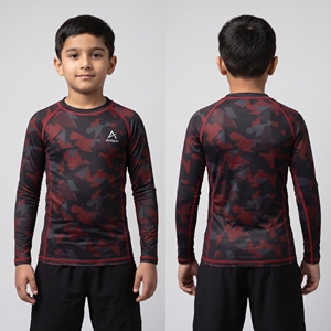 Rashguard de combat Muay Thai personnalisé pour hommes adultes, anti-UV UPF50, respirant, fabricant en gros - Product Image 3