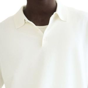 Polo décontracté coupe classique à manches courtes, col classique, tissu en coton respirant, confortable pour l'été, idéal pour le golf et le tennis, OEM ODM - Product Image 3