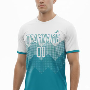 Camiseta de Fútbol Personalizada, Transpirable, de Manga Corta, para Clubes Deportivos, Nuevo Estilo en Venta - Product Image 1