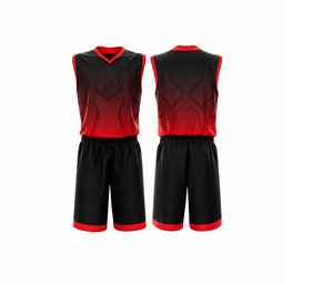 Custom Team Basketball Uniform Sublimated Jersey Set Quick Dry Fabric for Dry Breathable Polyester For <b>Men</b> Women - Product Image 1