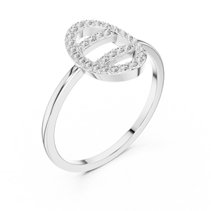 Anillo Minimalista de Oro Amarillo Sólido de 10k, 14k, 18k con Diamantes Cultivados en Laboratorio de Corte Redondo, Anillo de Boda Clásico, Regalo para Ella - Product Image 6