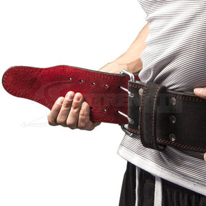 Bodybuilding Power Lifting <b>Belt</b> Cowhide Leather <b>Belt</b> High Quality Gym <b>Belt</b> Custom Logo Back Support Fitness - Product Image 6