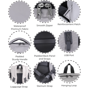 High Quality <b>Waterproof</b> OEM ODM Custom Manufacturer EDC <b>Backpack</b> Work <b>Backpack</b> Travel <b>Backpack</b> Laptop <b>Backpack</b> <b>for</b> <b>Men</b> Women - Product Image 4
