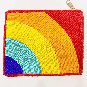 Sac de soirée élégant orné de perles, pochette artisanale haut de gamme pour occasions spéciales au meilleur prix - Product Image 4