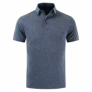 Polo de Manga Corta para Hombre, Color Gris Oscuro, Corte Regular, Tejido Transpirable, con Logotipo Estampado en la Parte Delantera - Product Image 4