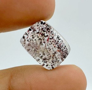 Cabujón de piedra preciosa Super Siete natural de 13.00 quilates, cabujón Super Siete de buena calidad para la fabricación de joyas, tamaño 17X13X6MM - Product Image 2