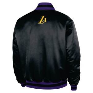 Vestes en laine/polyester personnalisées unisexes pour adultes BLACK LAND INDUSTRIES, avec logo brodé LAKERS sur le devant, pour l'hiver - Product Image 6