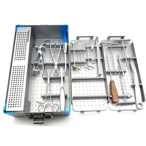 Instrumentos Quirúrgicos para Fragmentos Pequeños, Juego de 30 Piezas, Ortopédicos, de Acero, Manuales, con Certificación CE - Product Image 1