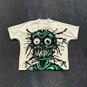 Camiseta Personalizada de Alta Calidad para Hombre, Corte Cuadrado, Estilo Urbano, Costuras en Contraste, Tejido Grueso - Product Image 2