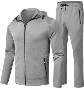 Chándal de Mezclilla Sólido con Capucha para Hombre, Estilo Vintage, Cierre con Cordón, Ajuste Holgado, Transpirable, Secado Rápido, Ligero, Color Personalizado - Product Image 1