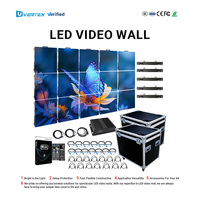 Pantalla LED de 2m x 3m, Panel LED P2.6 P2.9 P3 P3.91, Panel de Pared LED de 500*500mm, Fondo para Interiores y Exteriores, Pantalla de Video LED