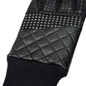 Gants d'équitation en cuir à doigts entiers, antidérapants, respirants, compatibles avec les écrans tactiles, unisexes, à enfiler, pour l'hiver - Product Image 4