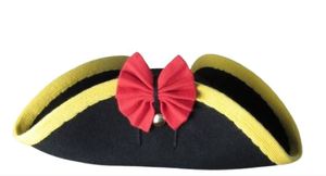 Chapeau Bicorne Français Napoléon Amiral Cosplay Casquette en Laine Unisexe Costume Historique Réglable Extérieur Adultes Tricorne Espagnol - Product Image 6