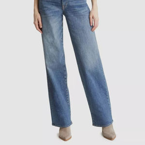 Womens Baggy <b>Jeans</b> Wide Leg Loose Fit Denim Pants Fashionable Streetwear Comfortable Casual Denim Apparel Trendy <b>for</b> Women - Product Image 3