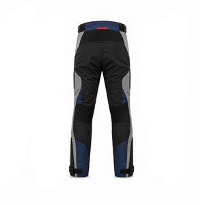Pantalon de moto isolé pour usage extérieur avec tissu résistant, finition imperméable, coutures renforcées, protections de genoux amovibles - Product Image 6