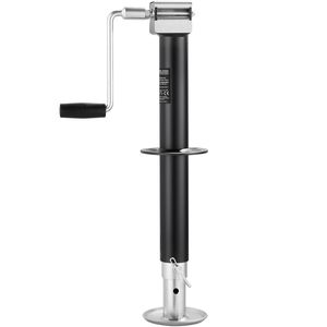 Piedino di supporto per rimorchio a telaio ad A, regolabile a 7 livelli, con corsa verticale di 15 pollici, capacità 5000 libbre, con attacco a bussola, accessori esterni per camper - Product Image 3