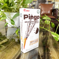 Muestras Gratis - Galletas de Chocolate con Leche Crujientes Gourmet ODM, con Chispas de Cacao, 32g en Bolsa y Sobres, Directo de Fábrica en Vietnam, Mejor Precio