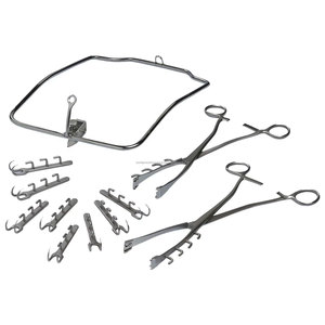 Kit Quirúrgico de Rumenotomía Veterinaria de 11 Piezas, Manual, de Acero Inoxidable, para Hospitales, Ganado, Animales, Herramientas de Cirugía - Product Image 1