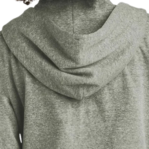 Sudadera con capucha y media cremallera Heather Gray AKA Perfect Ivy Leaf Fleece para mujer, suave, cálida, informal, de manga larga. - Product Image 5