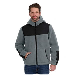 Chemise à manches lanternes pour homme en velours côtelé gris chiné de qualité supérieure, texture gaufrée, coupe classique, séchage rapide, anti-plis, pour l'automne - Product Image 2