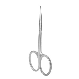 CISEAUX À CUTICULES PROFESSIONNELS EN ACIER INOXYDABLE ALLEMAND, LAME AIGUE RUSSIENNE, TYPE 21 EXCLUSIF, MAGNOLIA, POUR PROFESSIONNELS - Product Image 1