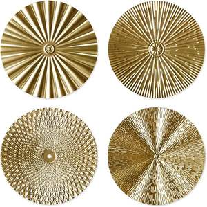 Decoración de pared artística ecológica de hierro para sala de estar, dormitorio, oficina, diseño moderno de escultura de metal para pared. - Product Image 3