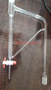 MAYALAB Aparato Clevenger, Frasco Inferior con Condensador de Vidrio Borosilicato, Equipo de Destilación de Aceites Esenciales, Capacidad de 25 ml, Transparente - Product Image 2