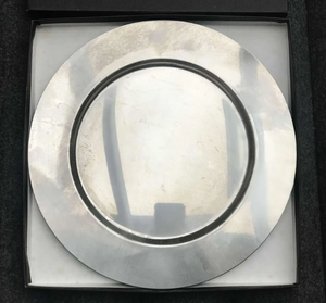 wholesale Exporter of Plain Charger <b>Plate</b> for Home Kitchen <b>Decoration</b> Shiny Finished Round Shape Fruits Serving <b>Decoration</b> <b>Plate</b> - Product Image 1