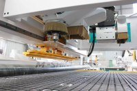 Mesin Router CNC 5 Axis Multifungsi 2130, Peralatan Pemotong Kayu untuk Panel Furnitur Kayu