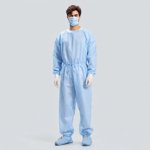 Nursing Non Woven Medical <b>Scrubs</b> Suit Breathable Comfortable Unisex Customized Color & Logo - Product Image 5