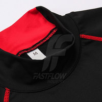 Rash Guard MMA Dewasa Buatan Khusus, Bernapas, Lengan Panjang, Kualitas Premium, Pakaian Pelindung, Spandex/Polyester