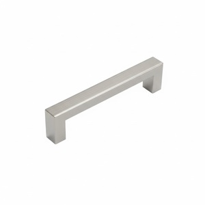 Poignée de meuble moderne minimaliste en acier inoxydable |   Poignée de tirage de la série Diamond de 12 mm pour cuisine et appartement |   Finitions et tailles multiples - Product Image 1