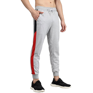 Competitive Prices Soft New Arrival Men's Sweatpants <b>Elastic</b> <b>Waist</b> Casual Joggers Side Pockets Breathable Midweight Autumn Wear - Product Image 1