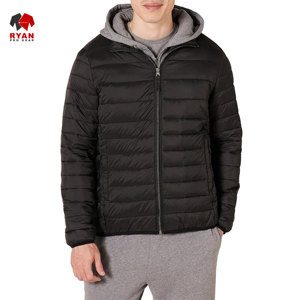 แจ็คเก็ตพัฟเฟอร์แบบกำหนดเองสำหรับผู้ชายของ Ryan Pro Gear พร้อมโลโก้ที่ปรับแต่งได้ บุด้วยใยโพลีเอสเตอร์ - Product Image 1