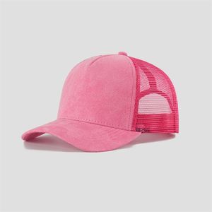 Custom Trucker Caps Wholesale Mesh Snapback Hats With Woven <b>Patch</b> 6 Panel Adjustable Baseball Cap For Outdoor Retail Collections - Product Image 6