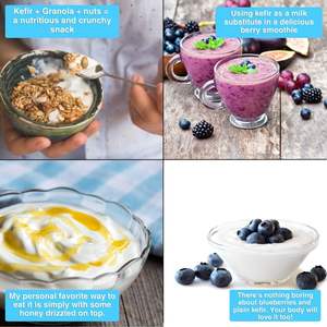 Kit de fermentation à domicile de culture de kéfir japonais original pour les enfants âgés et les animaux de compagnie pour la santé de l'intestin et de la peau emballé dans un sac - Product Image 6