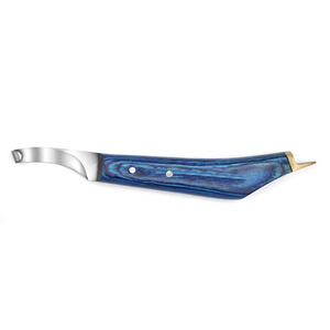 Cuchillo de Herrador de Acero de Damasco Premium para Recorte de Herraduras, Hoja Hecha a Mano, Herramientas Veterinarias, OEM, Marca Privada - Product Image 2