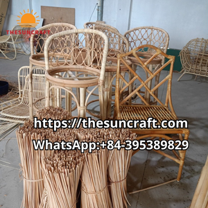 Sillas de Bar de Mimbre de Ratán de Diseño Moderno para el Hogar, Sala de Estar, Muebles Comerciales de Alta Calidad, Patas de Metal de Altura Ajustable - Product Image 4