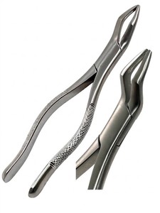Pinzas de Extracción Dentales Alemanas # 65 Instrumentos Quirúrgicos Profesionales para Extracción Dental de Acero Inoxidable - Product Image 1