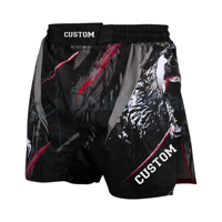 Shorts Bermuda Homme SELF INDUSTRIES en Spandex/Polyester avec Patchwork, Cordon de Serrage Avant, Tricoté, Respirant et Séchage Rapide
