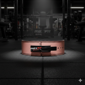 Ceinture de musculation en cuir de qualité supérieure Rexfit Sports pour l'entraînement avec poids, les squats et la musculation, boucle réglable pour un meilleur maintien - Product Image 6