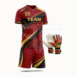 Uniforme de Fútbol Transpirable de Alta Calidad con Estampado Personalizado, Logotipo Personalizado, Talla Personalizada, Duradero, 100% Poliéster - Product Image 1