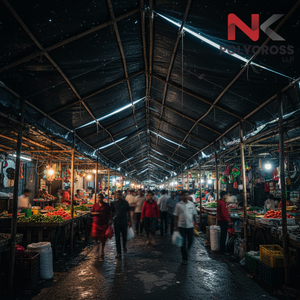 Lona Resistente a Desgarros para Techos de Mercado al Aire Libre con Ojales, Lona para Techos de Mercado de Tamaño Personalizado, Fabricante de Lonas para Techos de Mercado - Product Image 2