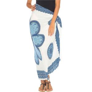 Factory Sale Custom Design Digital Printing Cover-Up Special <b>Sarong</b> Wrap for Beach - Product Image 1